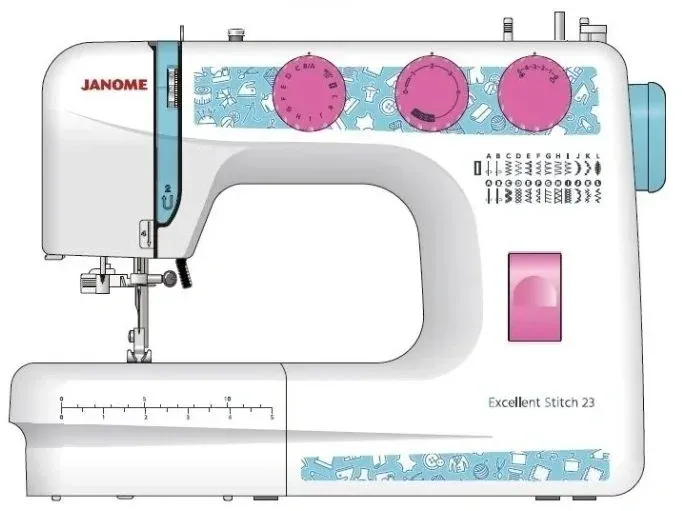 Швейные машины JANOME EXCELLENT STITCH 23 - фото 1