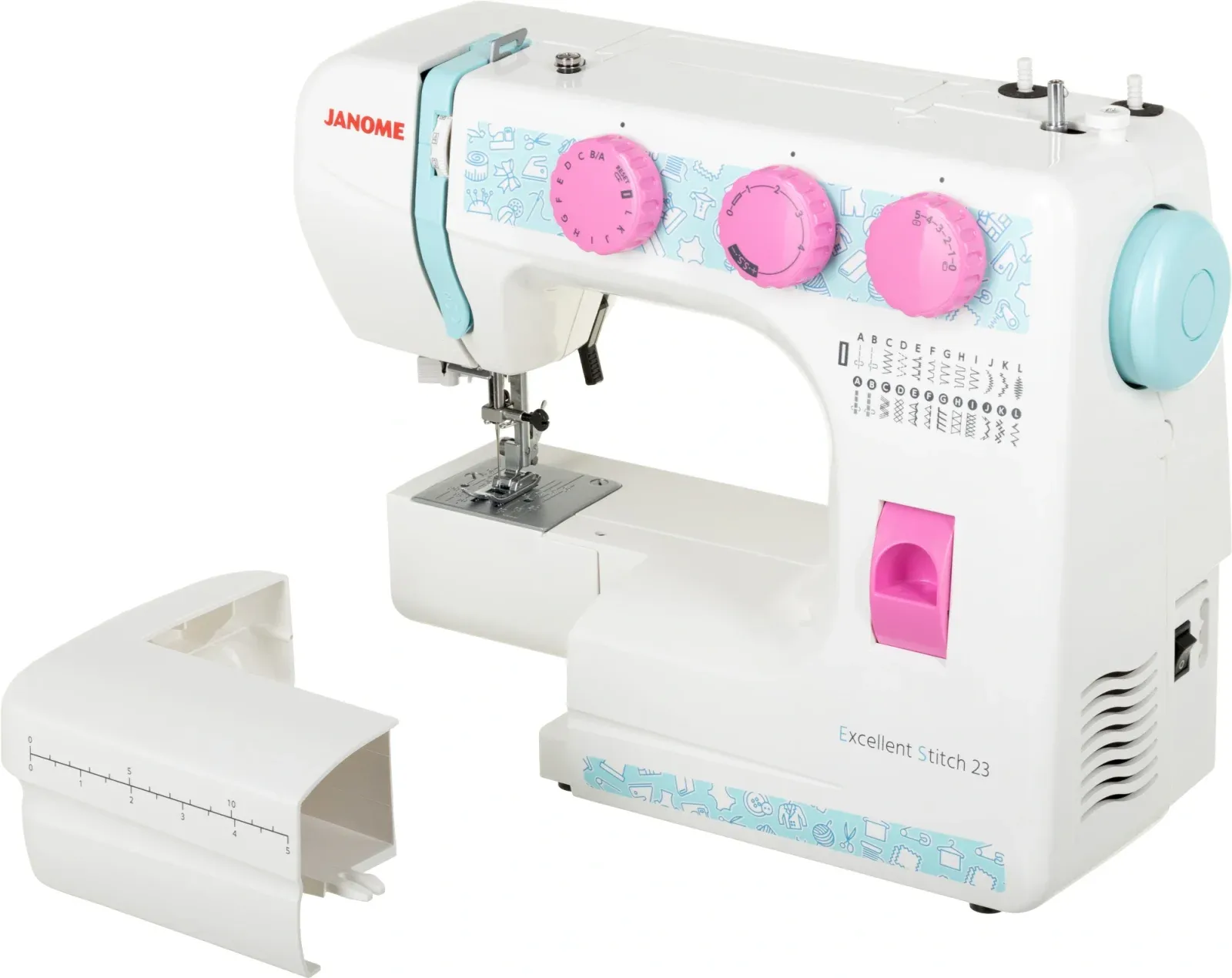 Швейная машина Janome Excellent Stitch 23 белый - фото 3
