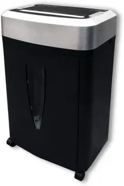 Шредер Office Kit S190 2x2 черный секр.P-6 фрагменты 7лист. 20лтр. - фото 4