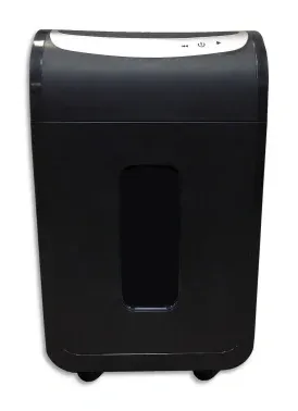 Шредер Office Kit S218 1,9x13 черный секр.P-5 фрагменты 22лист. 30лтр. скрепки скобы пл.карты CD - фото 6