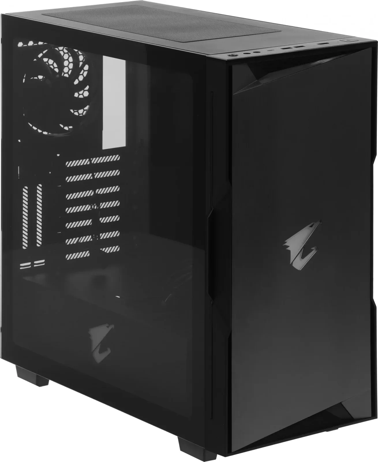 Корпус Gigabyte AORUS C300 GB-AC300G черный без БП ATX 4x120mm 4x140mm 2xUSB3.0 audio bott PSU - фото 5