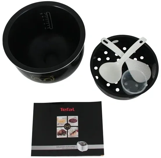 Мультиварка Tefal RK812832 5л 750Вт черный/серый - фото 5