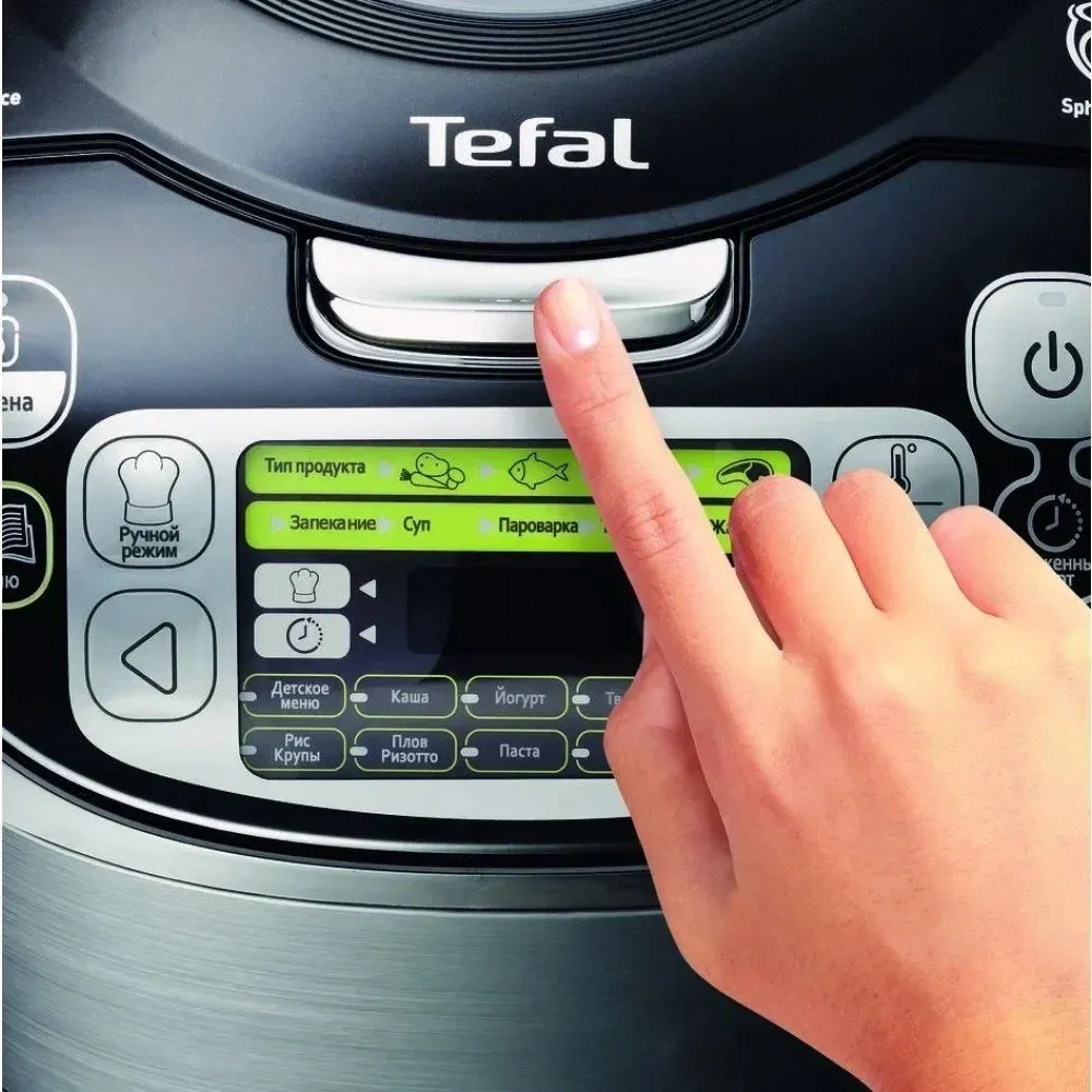Мультиварка Tefal RK812832 5л 750Вт черный/серый - фото 7