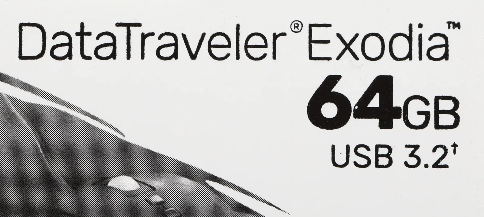 Флеш Диск Kingston 64Gb DataTraveler Exodia DTX/64GB USB3.2 черный/голубой, 64 ГБ - фото 4