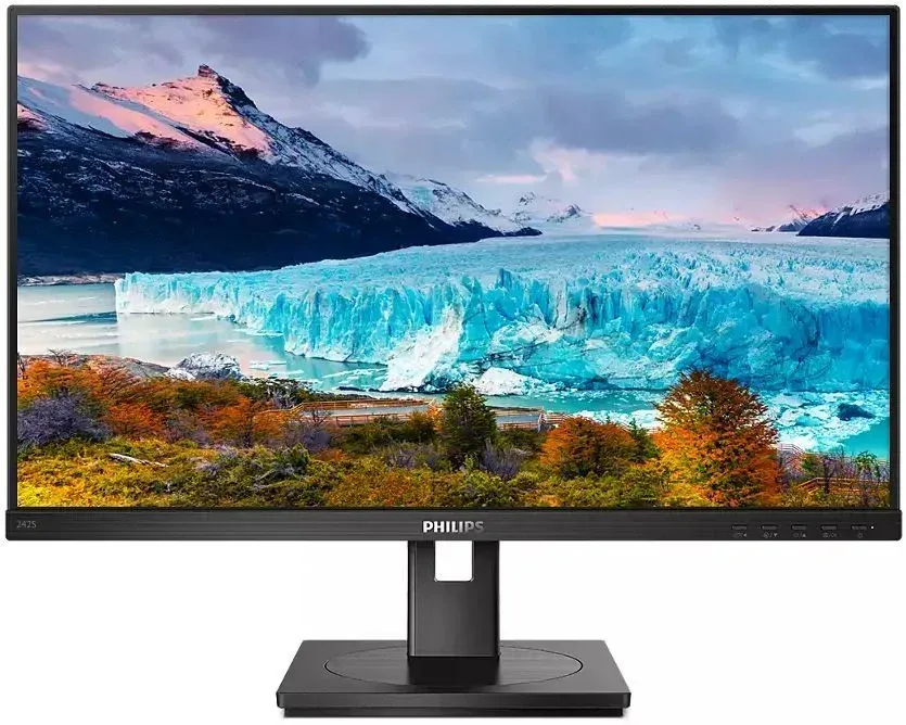 Монитор Philips 23.8 242S1AE 00/01 черный IPS LED 16:9 DVI HDMI M/M матовая HAS Piv 1000:1 300cd 178гр/178гр 1920x1080 75Hz VGA DP FHD 4.83кг - фото 2