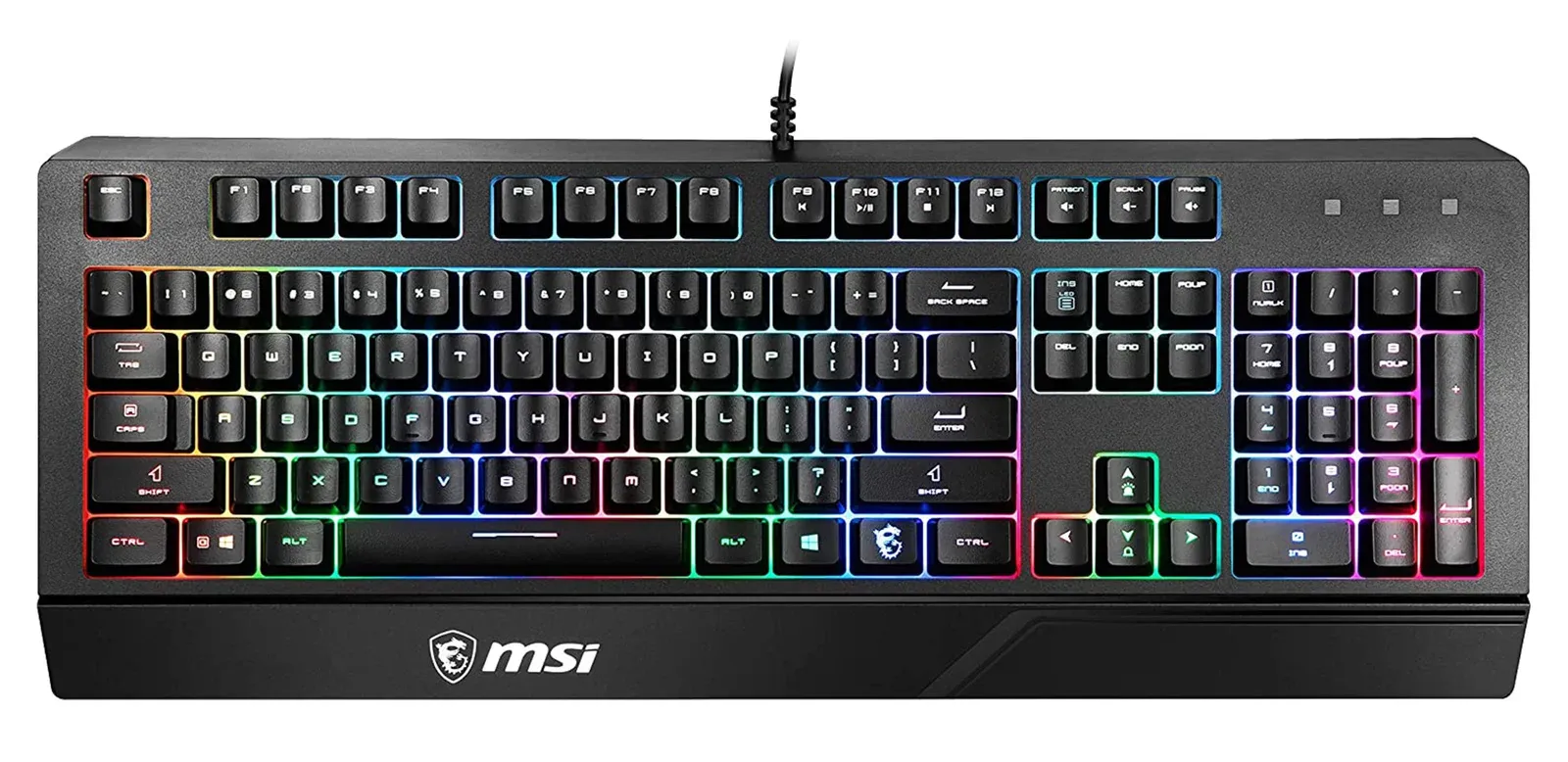 Клавиатуры MSI Vigor GK20 RU черный - фото 3