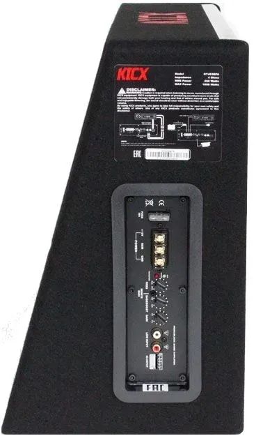 Сабвуфер автомобильный Kicx GT403BPA 450Вт активный 30см/12 - фото 3