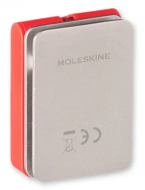Фонарик для путешествий Moleskine Journey Travel светодиодный красный - фото 5