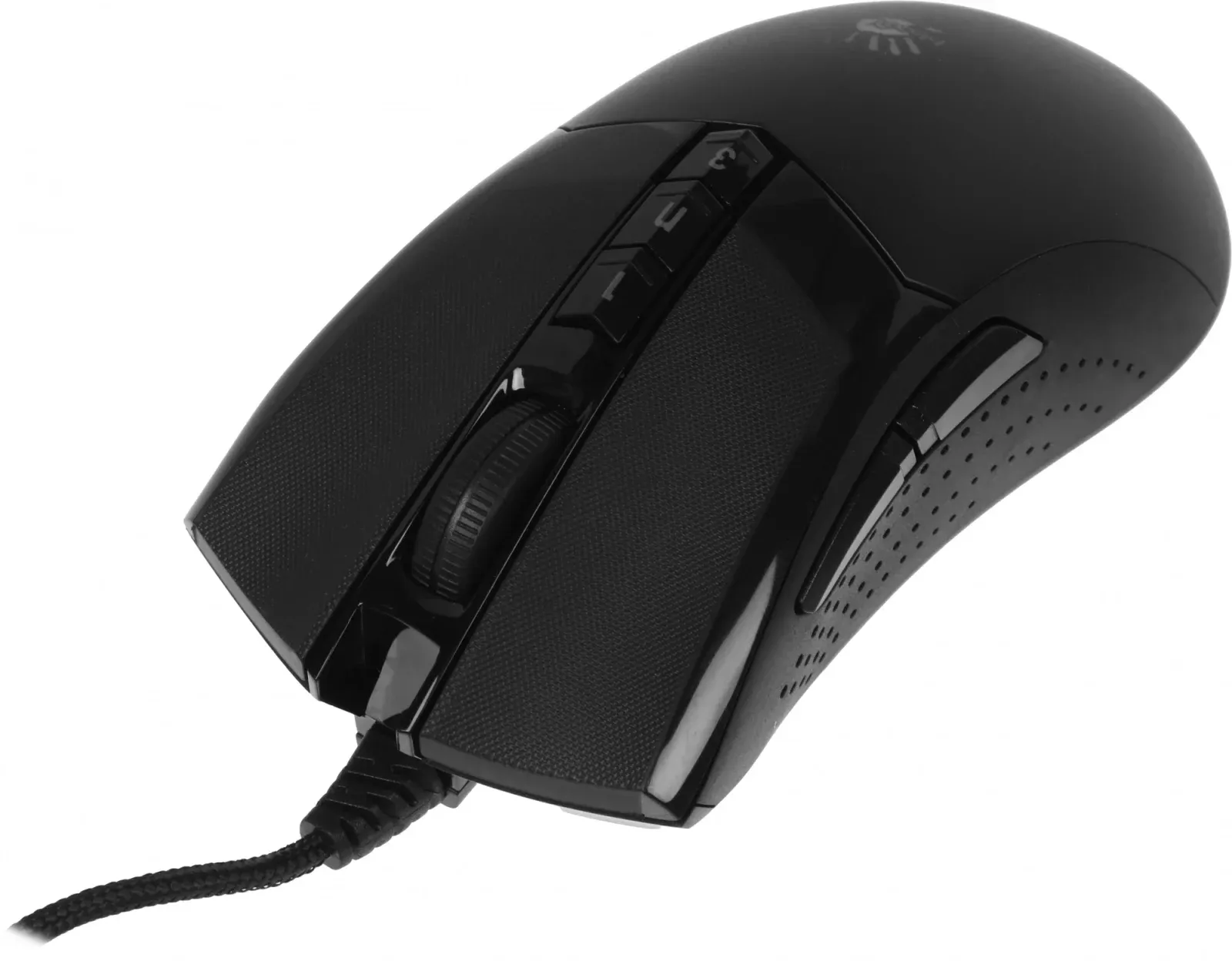 Мышь A4Tech Bloody W90 Max черный оптическая 10000dpi USB 7but W90 MAX STONE BLACK - фото 5