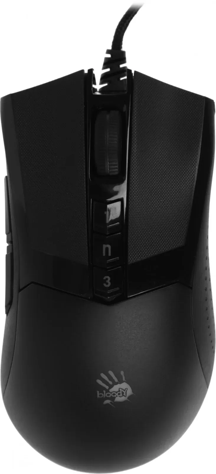 Мышь A4Tech Bloody W90 Max черный оптическая 10000dpi USB 7but W90 MAX STONE BLACK - фото 7