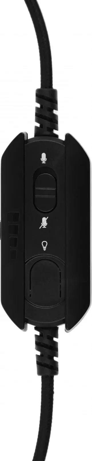 Наушники с микрофоном A4Tech Bloody G570 черный/серый 2м мониторные USB оголовье G570 BLACK+GREY USB - фото 6