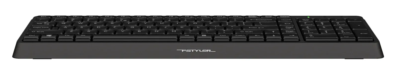 Клавиатура A4Tech FK15 черный USB FK15 BLACK кабель 1.5м - фото 6