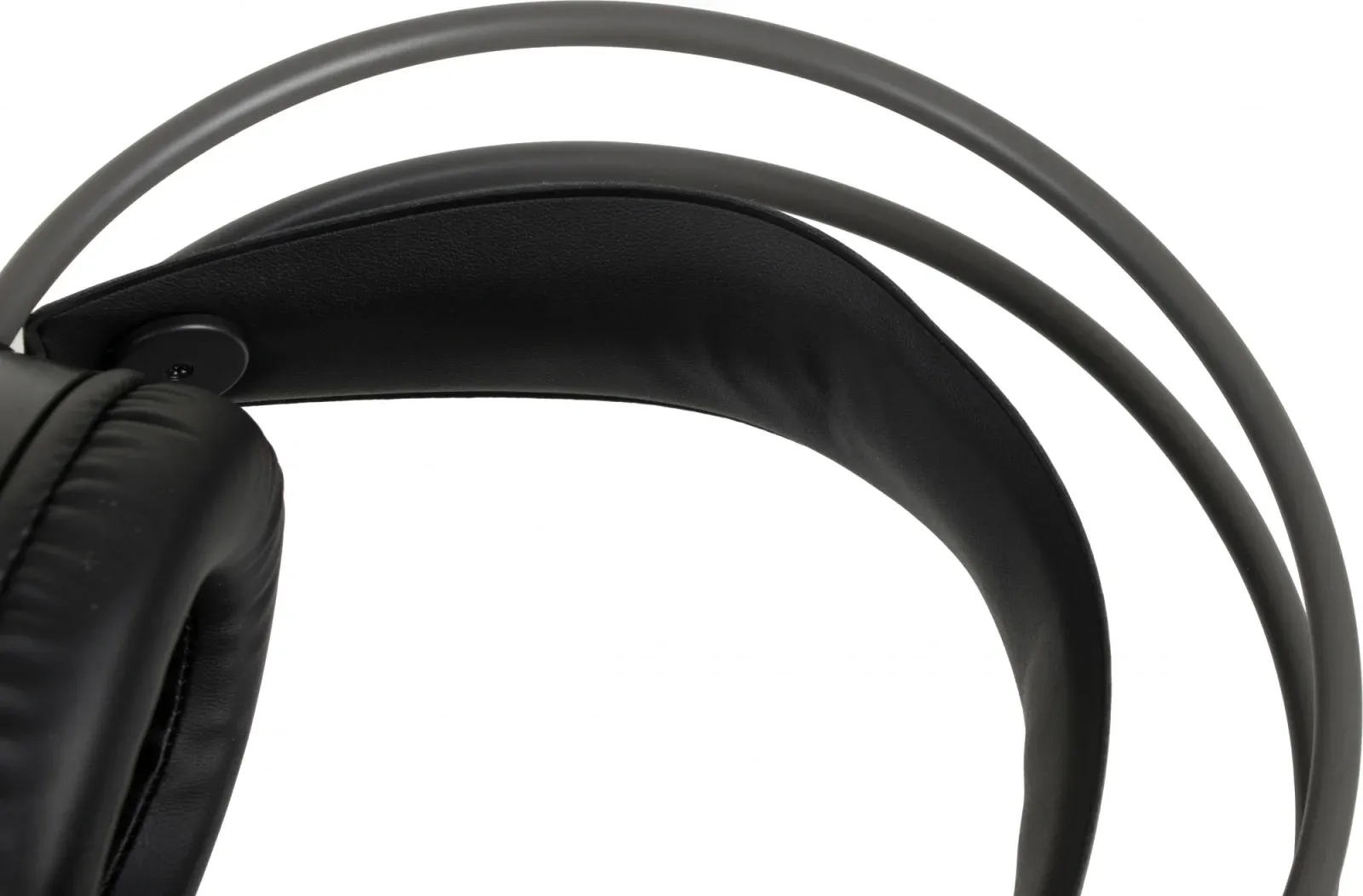 Наушники с микрофоном A4Tech Fstyler FH200U серый 2м накладные USB оголовье FH200U GREY - фото 6