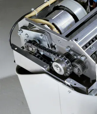 Шредер Kobra 240 C2 Turbo E/S белый секр.P-5 фрагменты 17лист. 35лтр. скрепки скобы пл.карты CD - фото 8