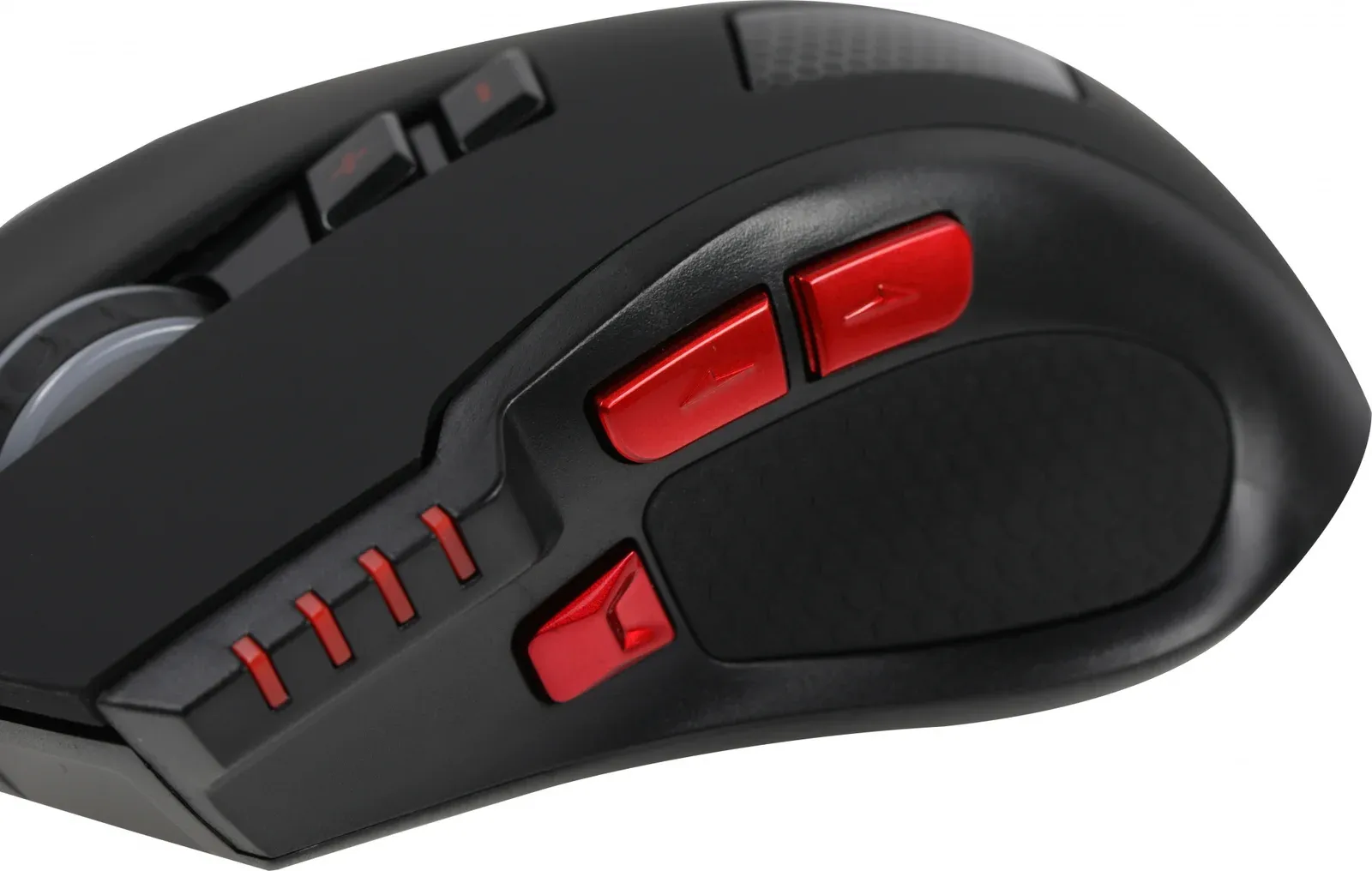 Мышь Оклик 806G черный/красный оптическая 3200dpi USB 8but 1431646 - фото 8