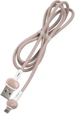 Кабель Redline Candy УТ000021991 USB m-Lightning m 1м розовый - фото 3