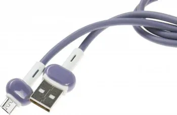 Кабель Redline Candy УТ000021987 USB m-micro USB m 1м фиолетовый - фото 8