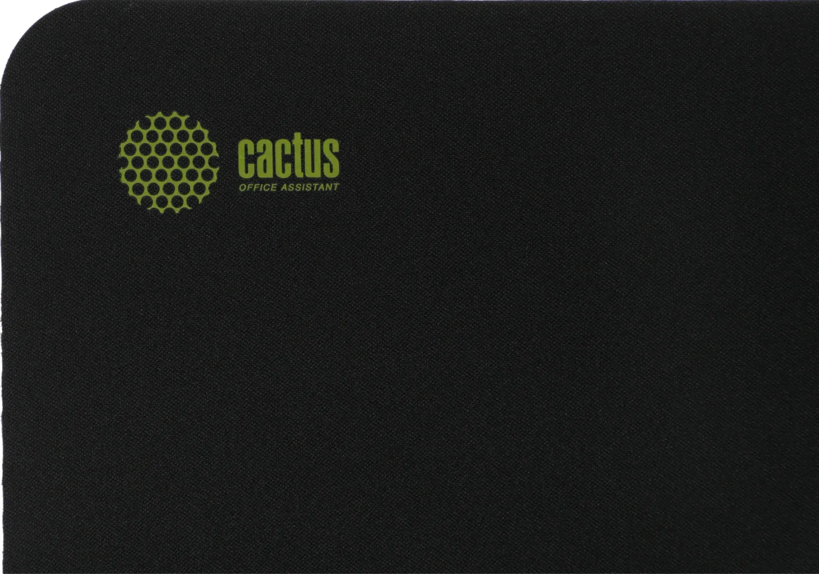 Коврик для мыши Cactus Black черный 220x180x2мм CS-MP-P01XS - фото 2