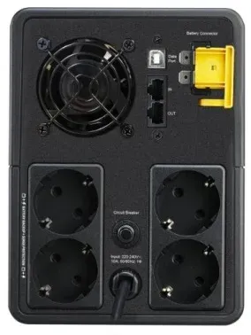 Источник бесперебойного питания APC Back-UPS BX2200MI-GR 1200Вт 2200ВА черный - фото 5