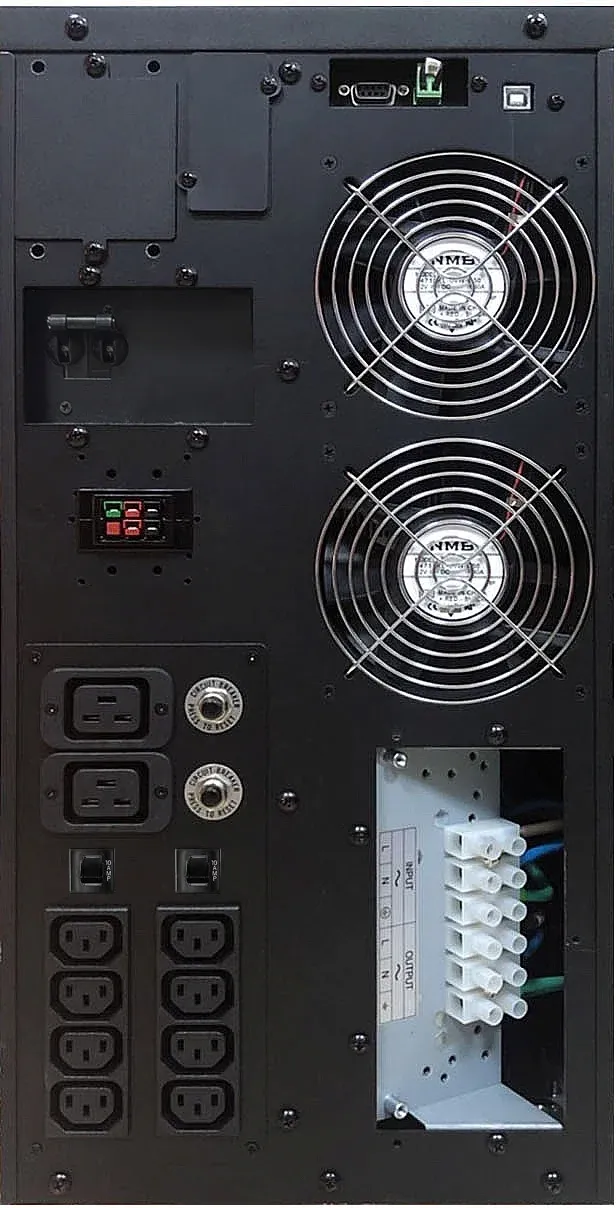 Источник бесперебойного питания Powercom Macan MAC-6000 6000Вт 6000ВА черный - фото 2