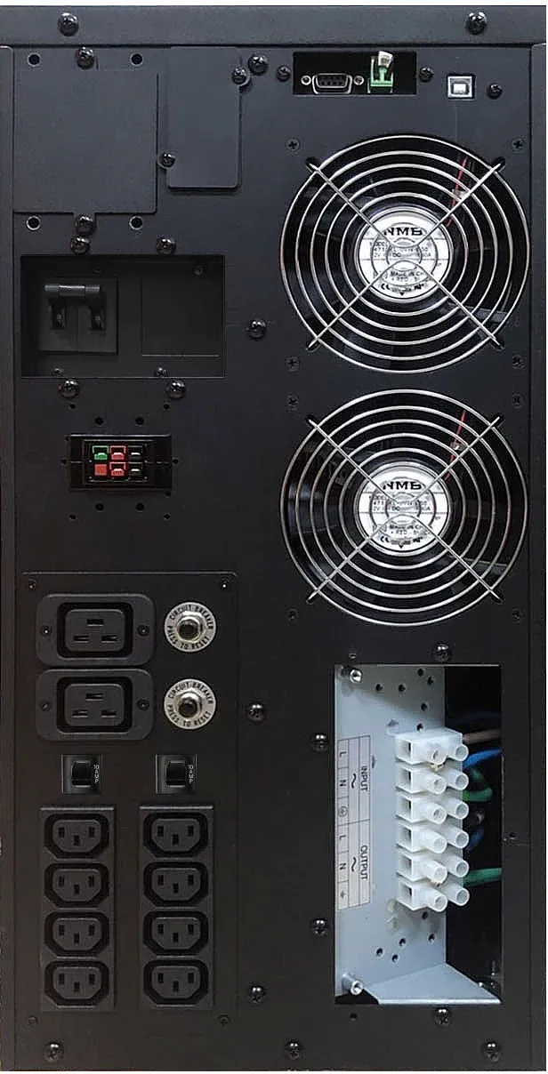 Источник бесперебойного питания Powercom Macan MAC-10K 10000Вт 10000ВА черный - фото 2