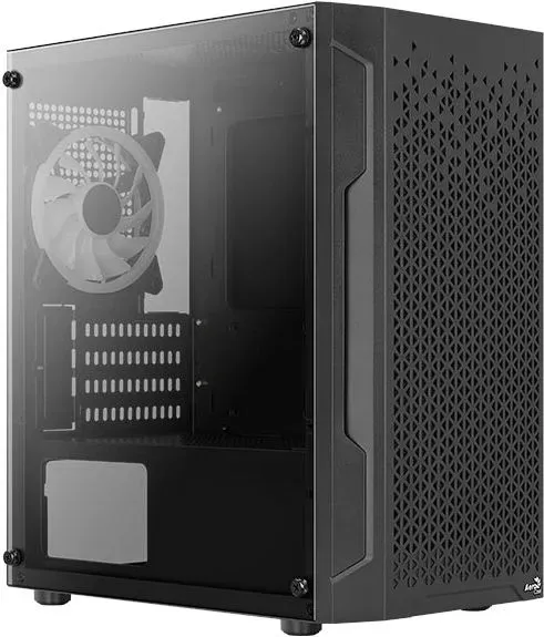 Корпус Aerocool Trinity Mini-G-BK v2 черный без БП mATX 6x120mm 1xUSB2.0 2xUSB3.0 audio bott PSU - фото 2