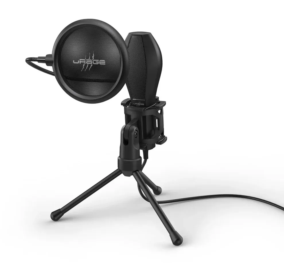 Микрофоны HAMA Stream 400 Plus черный - фото 2