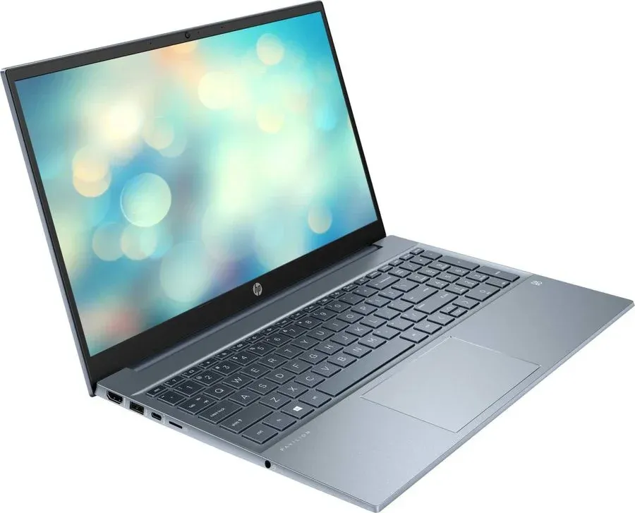 Ноутбук HP Pavilion 15-eh0047ur Ryzen 3 4300U 8Gb SSD512Gb AMD Radeon Graphics 15.6 FHD 1920x1080 FreeDOS 3.0 blue WiFi BT Cam 2Z7S8EA - фото 2
