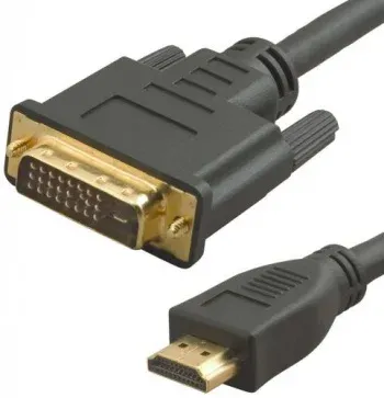 Кабель аудио-видео WH-141 HDMI m/DVI-D m 20м. позолоч.конт. черный 10848 - фото 2