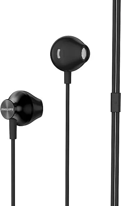 Наушники вкладыши Philips TAUE100BK/00 1.2м черный проводные в ушной раковине - фото 1