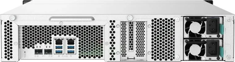 Сетевое хранилище NAS Qnap TS-1232PXU-RP-4G 12-bay стоечный Cortex-A57 AL-324, черный