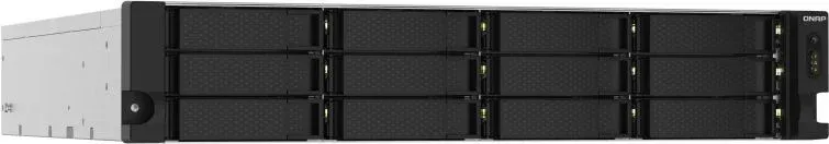Сетевое хранилище NAS Qnap TS-1232PXU-RP-4G 12-bay стоечный Cortex-A57 AL-324, черный - фото 2
