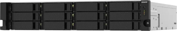 Сетевое хранилище NAS Qnap TS-1232PXU-RP-4G 12-bay стоечный Cortex-A57 AL-324, черный - фото 3