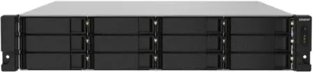 Сетевое хранилище NAS Qnap TS-1232PXU-RP-4G 12-bay стоечный Cortex-A57 AL-324, черный - фото 4