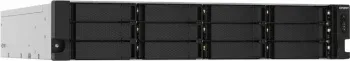 Сетевое хранилище NAS Qnap TS-1232PXU-RP-4G 12-bay стоечный Cortex-A57 AL-324, черный - фото 7