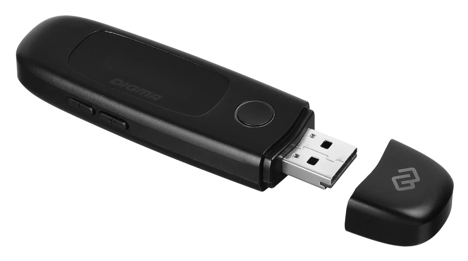 Плеер Flash Digma U4 8Gb черный/0.91/FM/microSDHC - фото 4