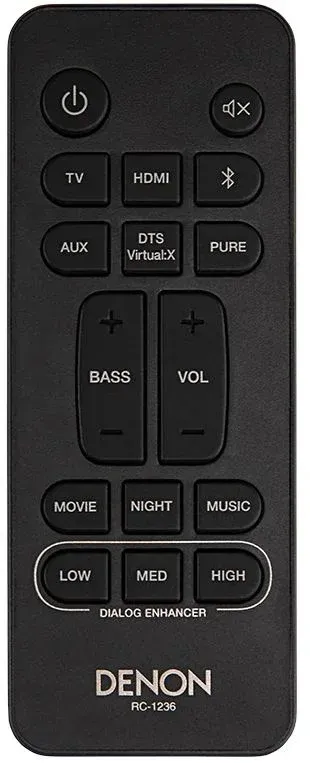 Саундбар Denon DHTS216BKE2 2.1 120Вт черный - фото 5