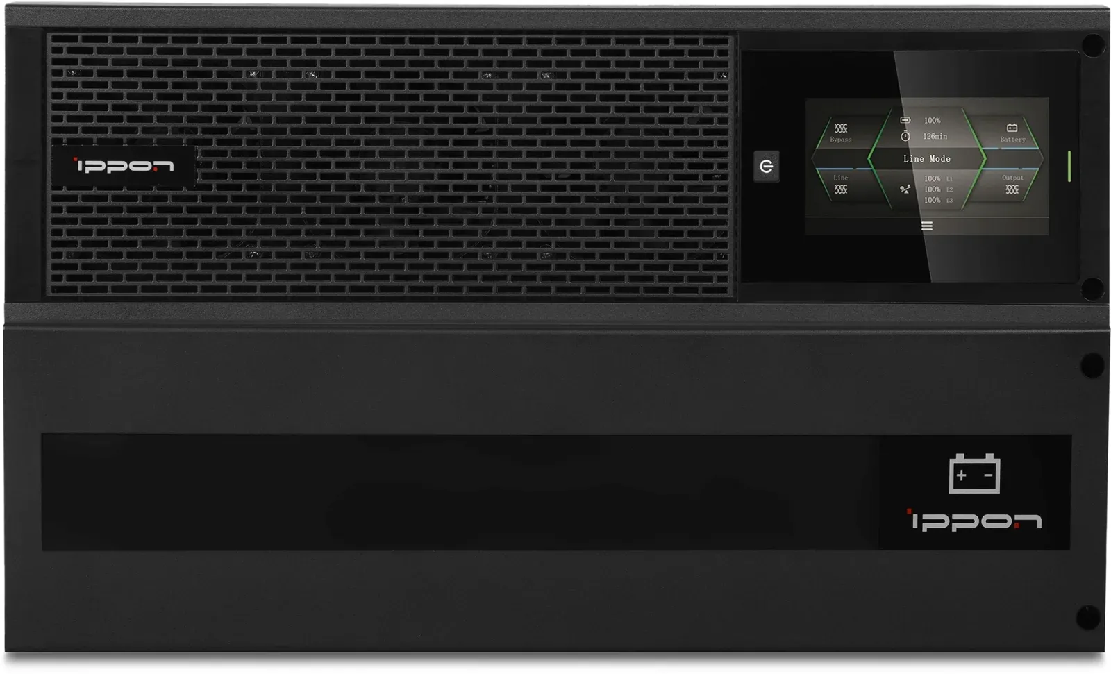 Источник бесперебойного питания Ippon Innova Unity RT 3-3 10K 10000Вт 10000ВА черный - фото 8
