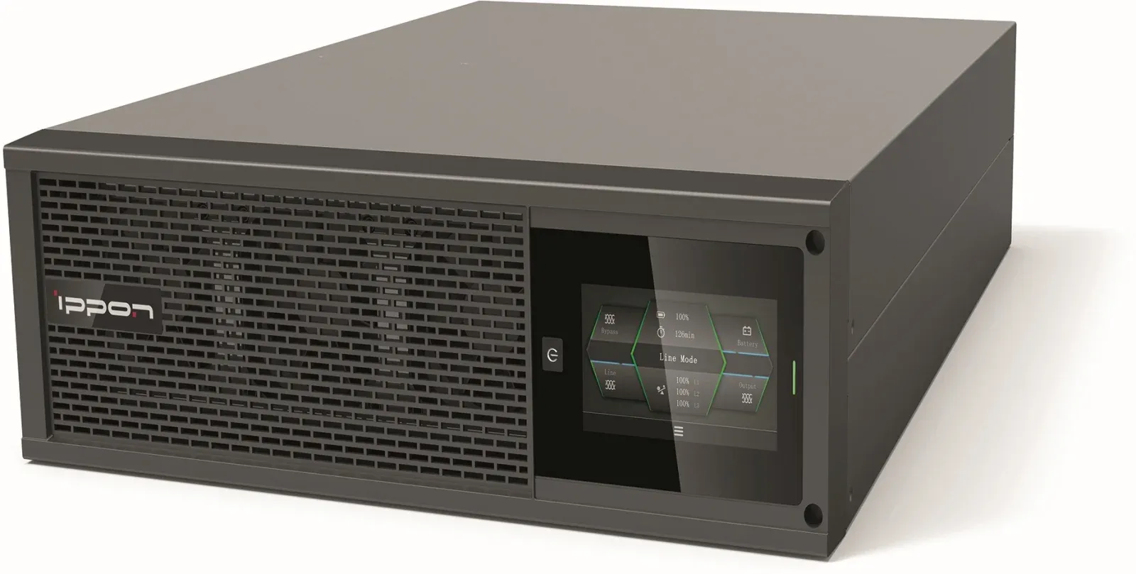 Источник бесперебойного питания Ippon Innova Unity RT 3-3 20K 20000Вт 20000ВА черный - фото 1