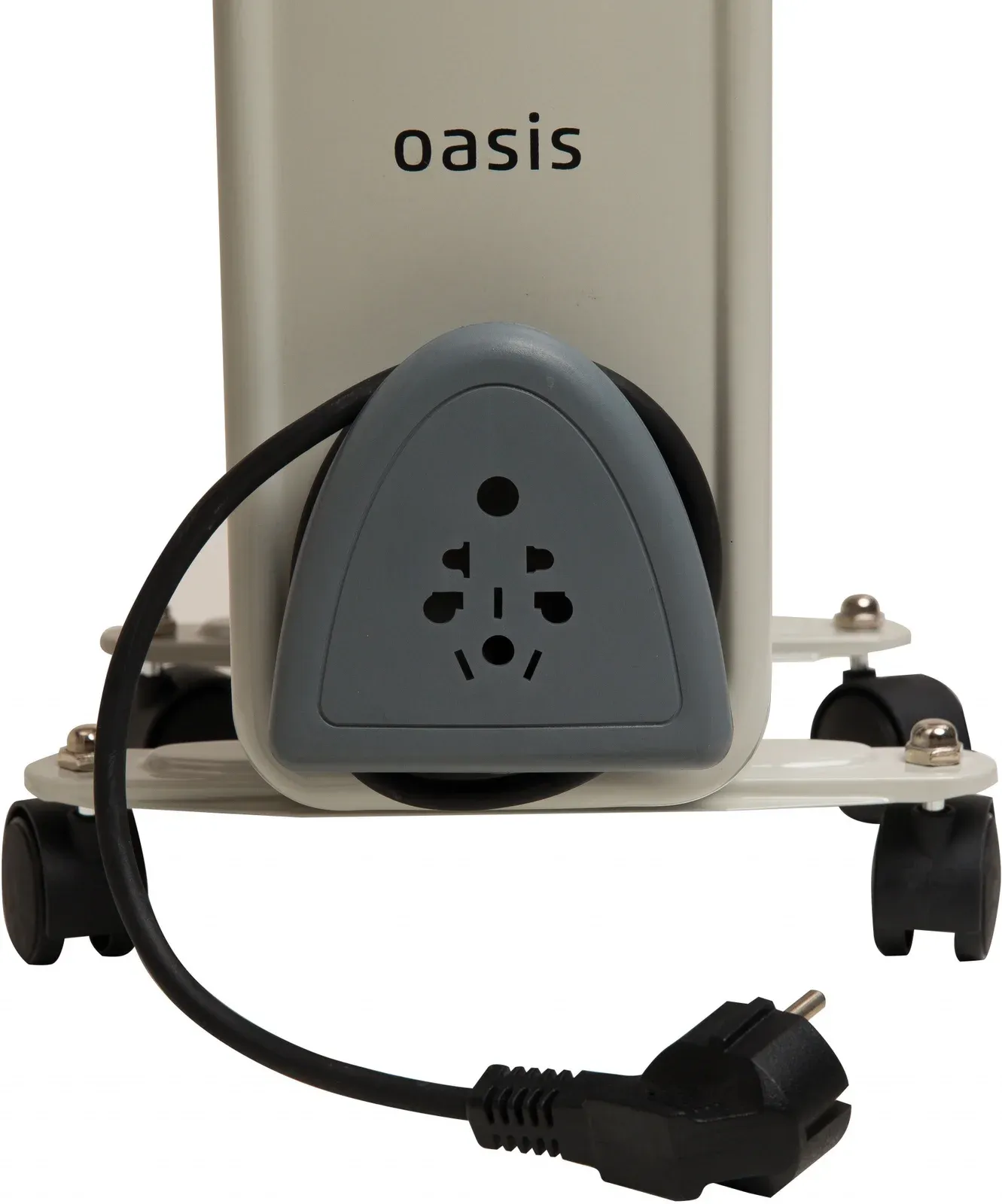 Радиатор масляный Oasis UT-10 1000Вт серый - фото 5