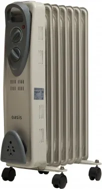 Радиатор масляный Oasis UT-10 1000Вт серый - фото 6