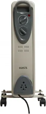 Радиатор масляный Oasis UT-10 1000Вт серый - фото 7