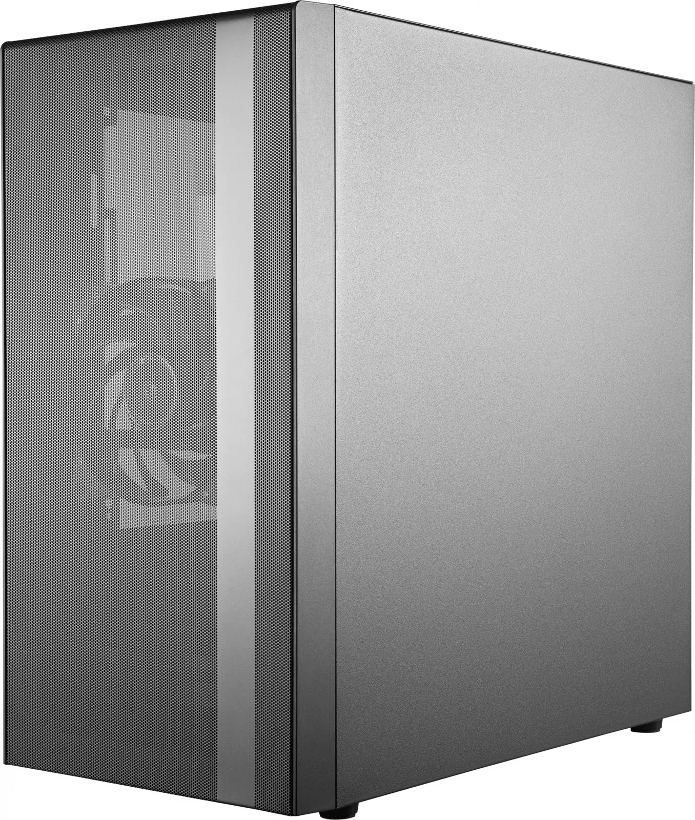 Корпус Cooler Master MasterBox NR400 w/o ODD черный без БП mATX 4x120mm 4x140mm 2xUSB3.0 audio bott PSU - фото 5