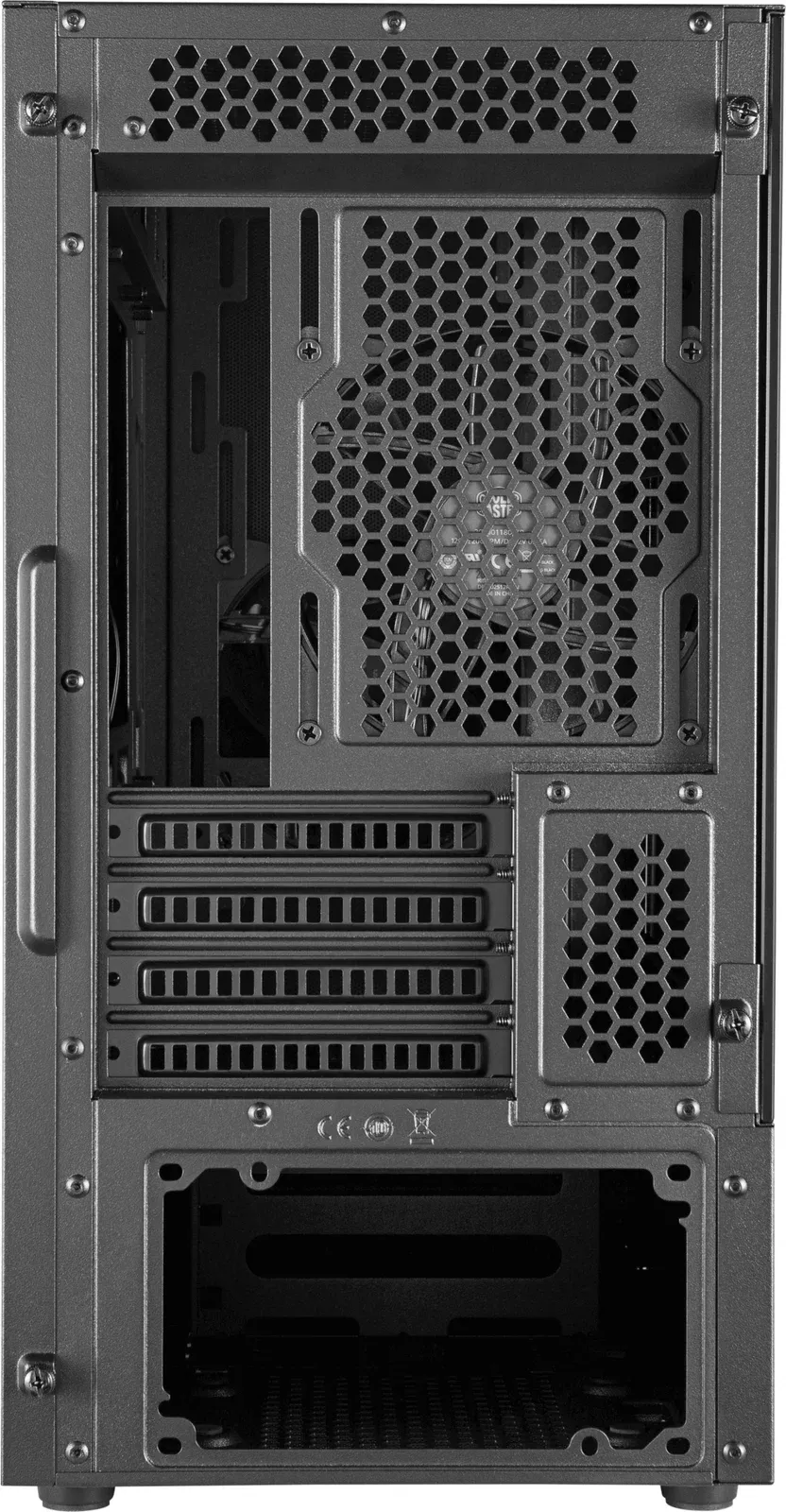 Корпус Cooler Master MasterBox NR400 w/o ODD черный без БП mATX 4x120mm 4x140mm 2xUSB3.0 audio bott PSU - фото 8
