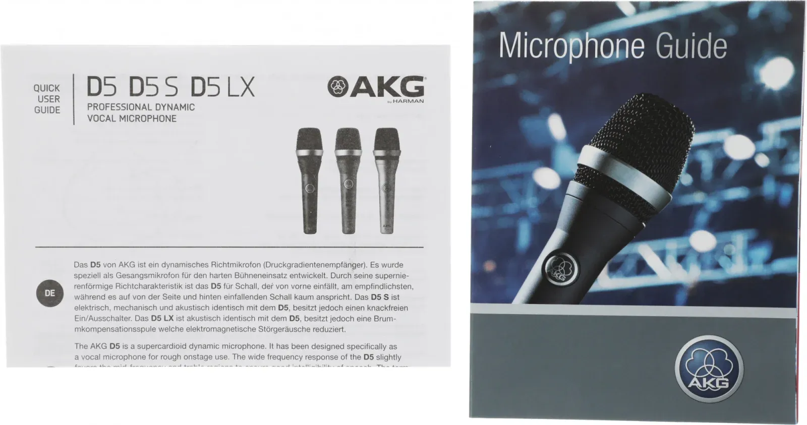 Микрофон проводной AKG D5S черный - фото 8