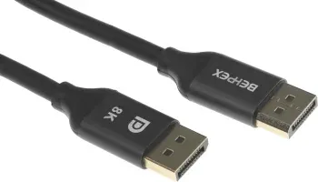 Кабель Ultra HD ver1.4 DisplayPort m DisplayPort m 2м черный пакет - фото 5