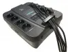 Источник бесперебойного питания Powercom Spider SPD-1100U LCD USB 605Вт 1100ВА черный - фото 6