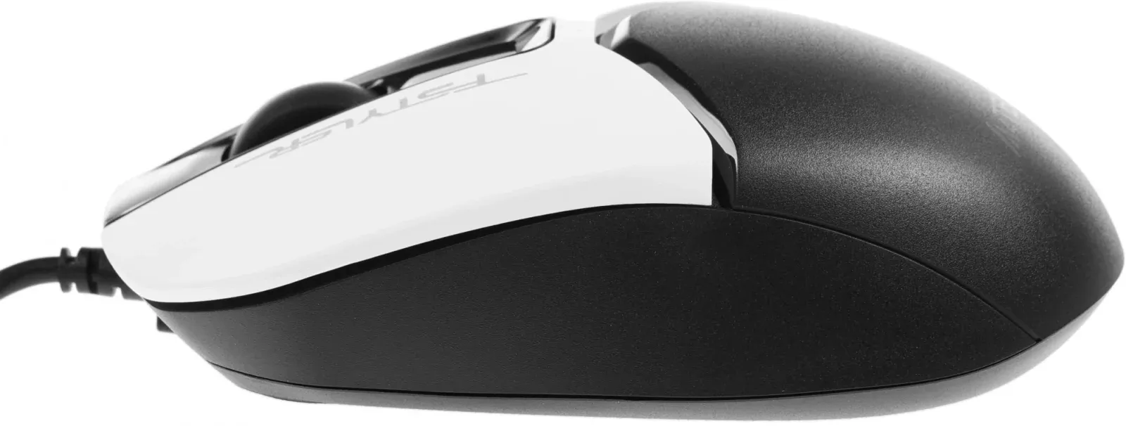 Мышь A4Tech Fstyler FM12S Panda белый/черный оптическая 1200dpi silent USB 3but - фото 7
