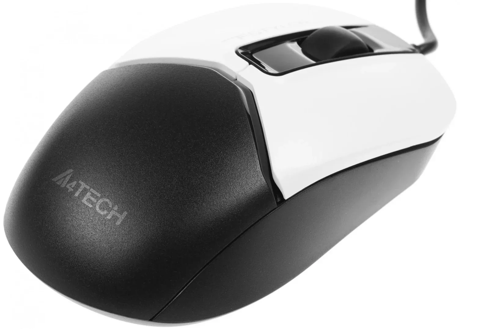 Мышь A4Tech Fstyler FM12 Panda белый/черный оптическая 1200dpi USB 3but - фото 7