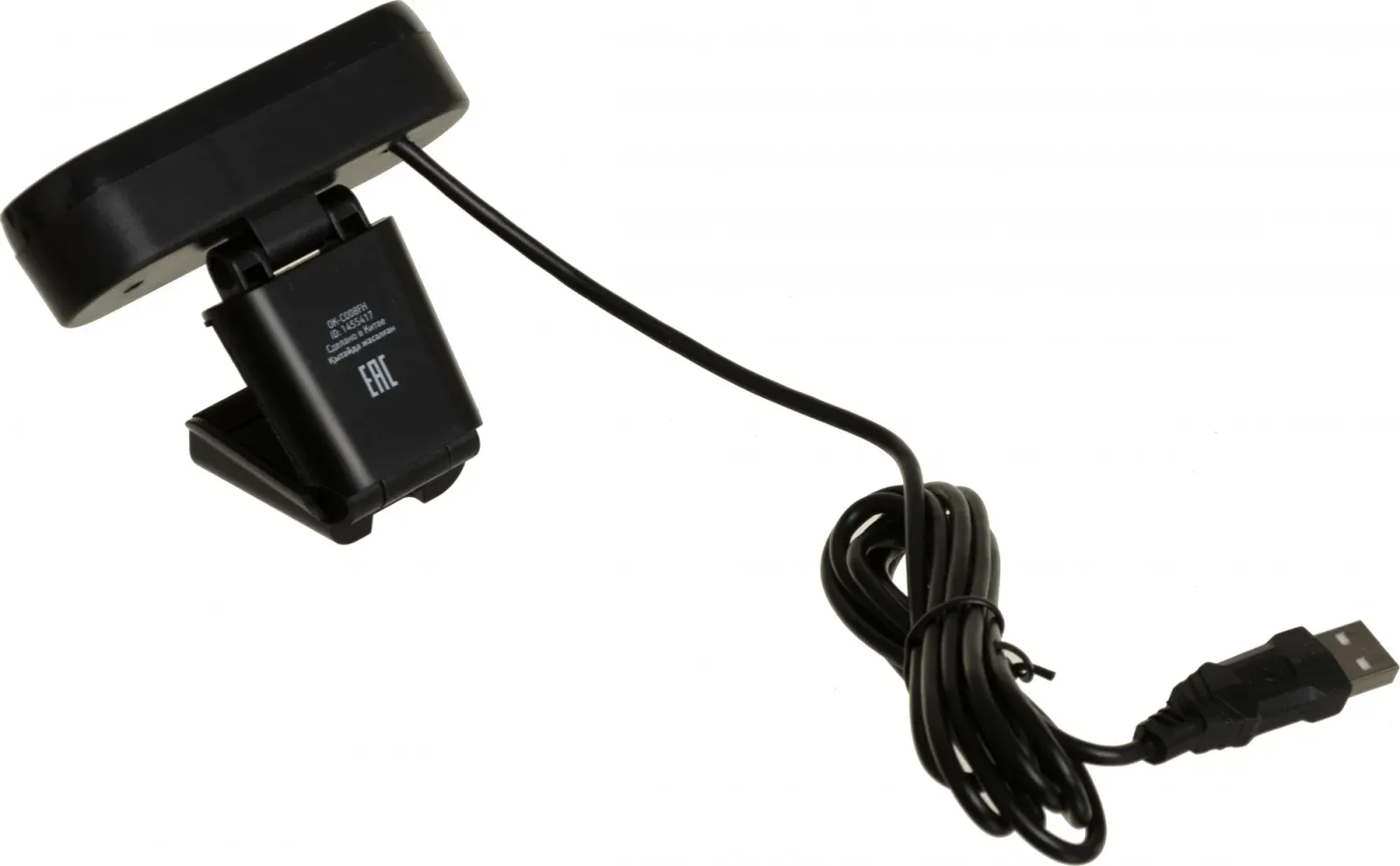 Камера Web Оклик OK-C008FH черный 2Mpix 1920x1080 USB2.0 с микрофоном - фото 4